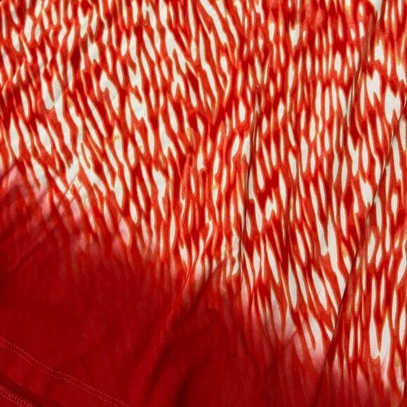 Athleta Fit and Flare Scoop Neck Dress Orange size Medium - Picture 7 of 7